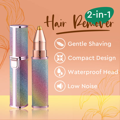 2 In 1 Electric Eyebrow Trimmer